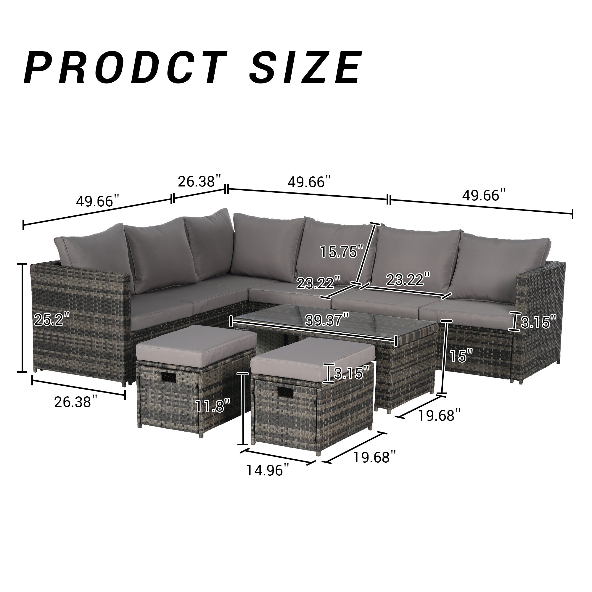 Patio Furniture Set