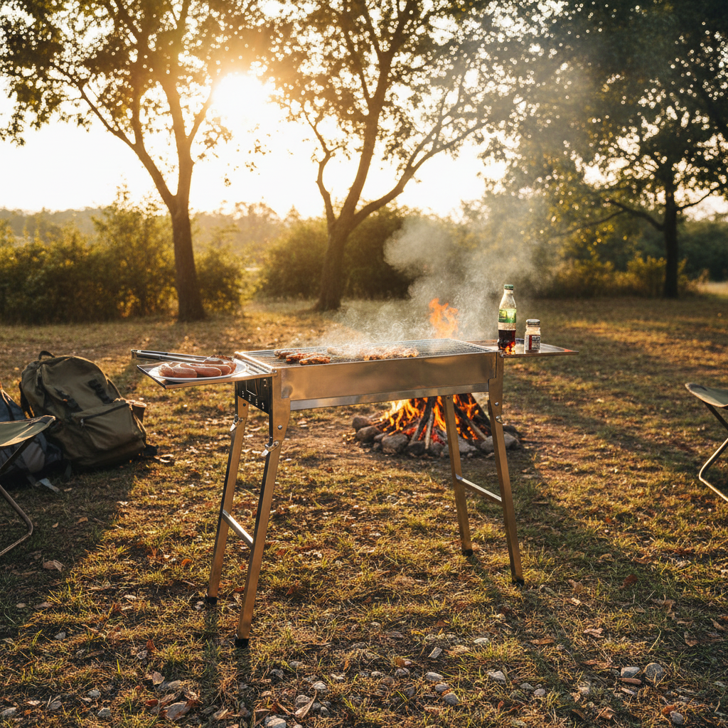 Stainless Steel Barbeque Grill