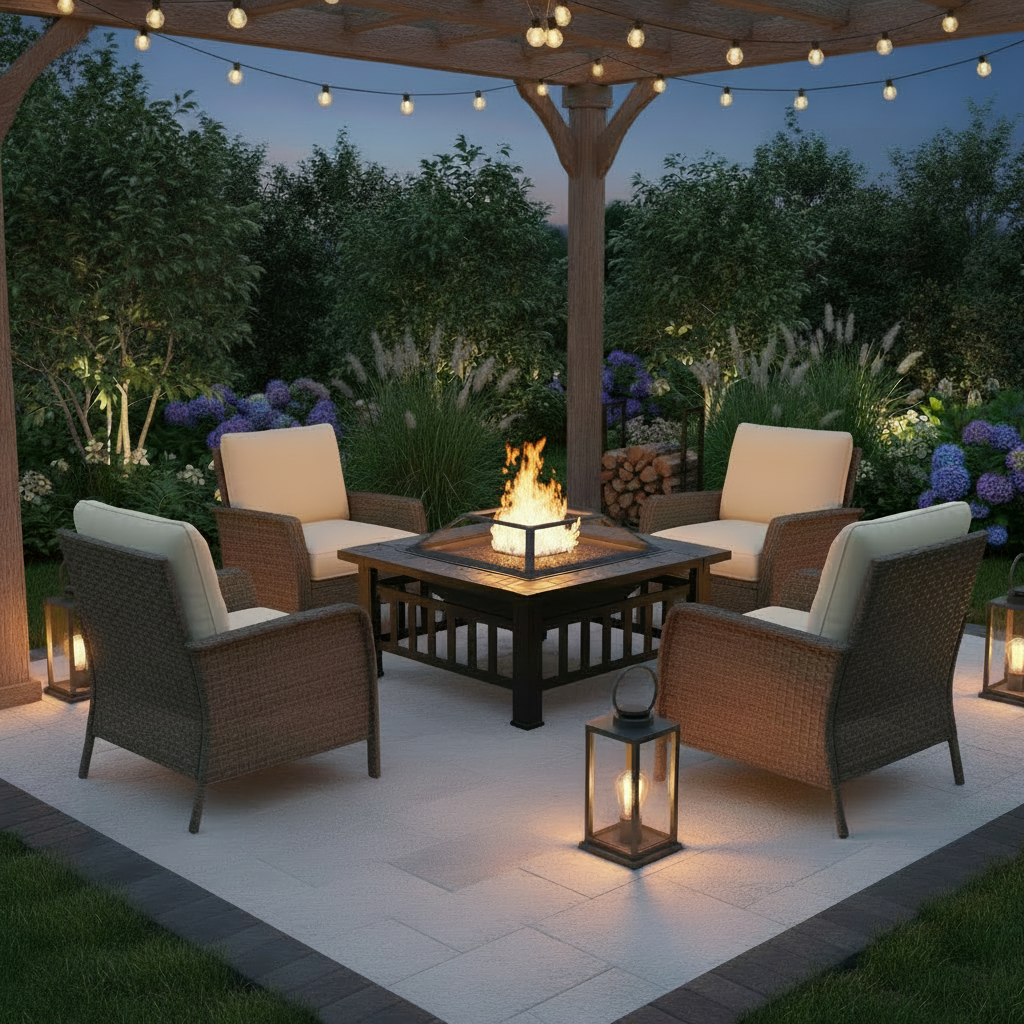 Metal Fire Bowl Pit