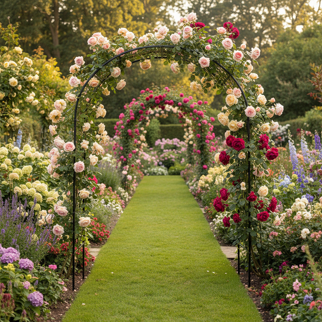 Metal Garden Arch Trellis